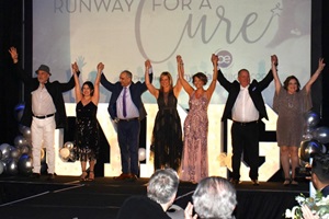 people holding their arms up raised in joy